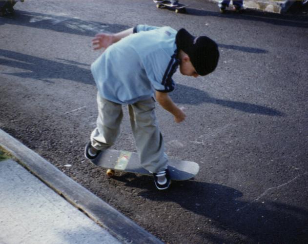 skateboarding